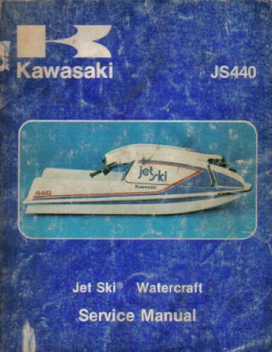 1977-1981 Kawasaki JS440 A-1-A5 Jet Ski JS440 Service Manual - Picture 1 of 1