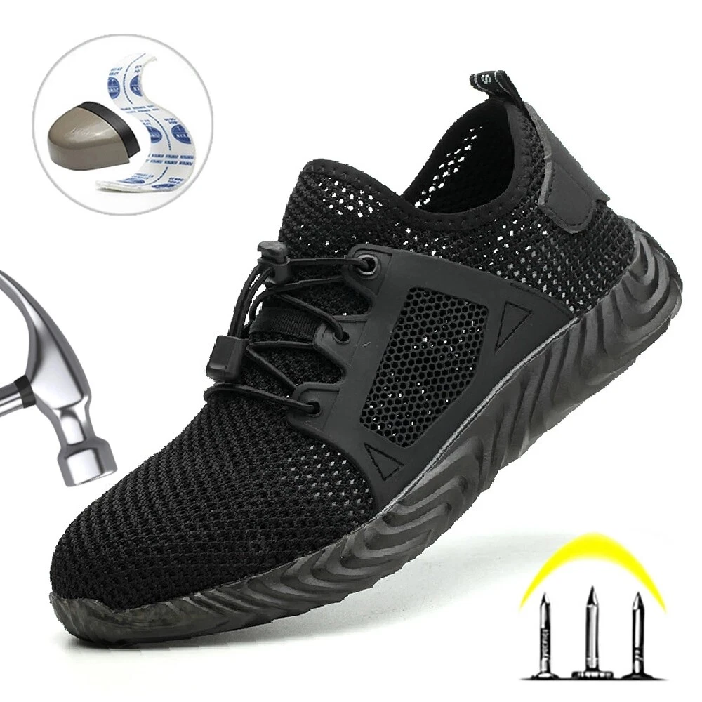 Tilintetgøre løn Mystisk Men Indestructible Ryder Shoes Safety Work Sneakers Puncture-Proof Steel  Toe Cap | eBay