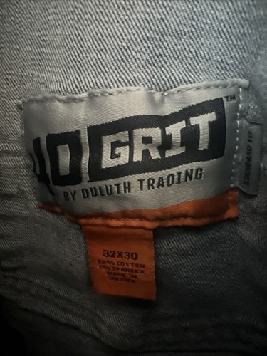 Duluth Trading 40 Grit Jeans Men’s 31x28 Medium Wash Denim Work Standard Fit - Picture 6 of 6