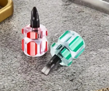Mini Screwdriver Set Precision 2 X Stubby Flat/Philips Magnet Screwdriver Set
