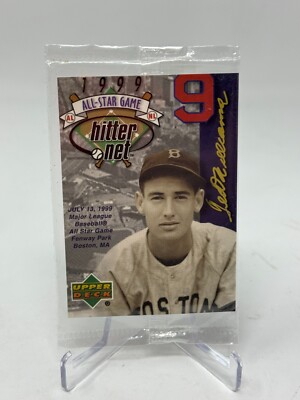 1999 Upper Deck All-Star Game Hitter.net Sealed Card Ted Williams