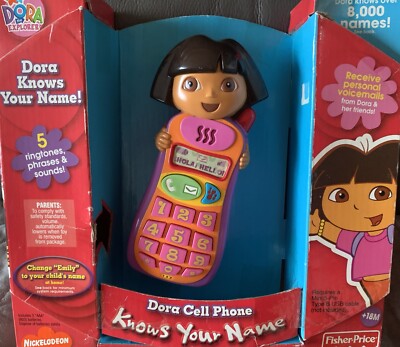 Dora Cell Phone Knows Your Name | eBay