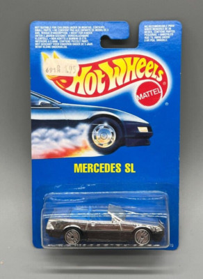 MATTEL HOT WHEELS Mercedes SL 1990 1991 originalverpackt 9770 long card