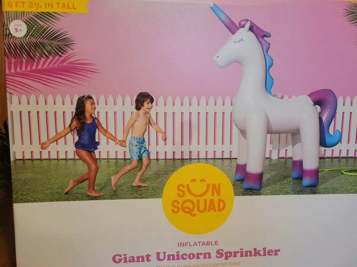 Sun squad giant store unicorn sprinkler