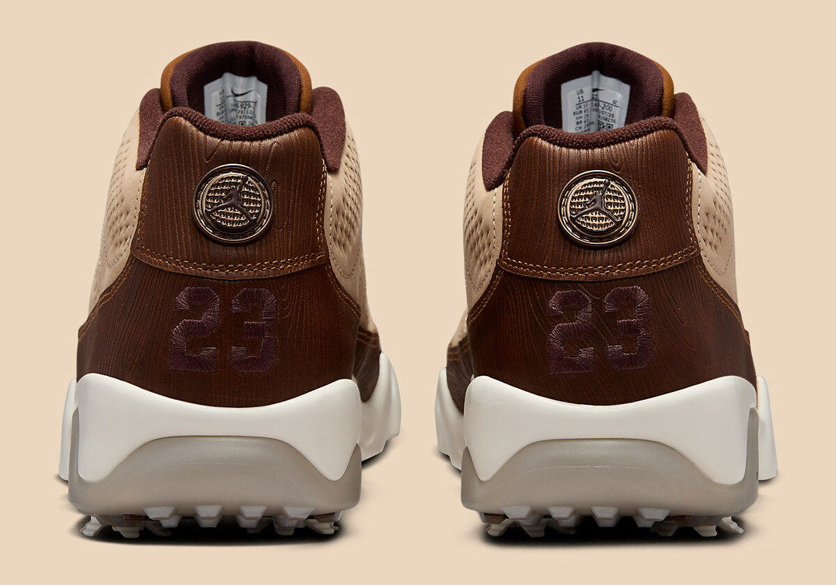 Nike Air Jordan 9 G Golf NRG M24 Hemp Earth Pecan Sail