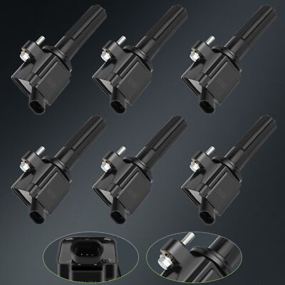 6-Pack Ignition Coils For Chevy Colorado, GMC Canyon, Buick Rainier, Hummer H3 & More (4.2L/3.7L/2.9L)
