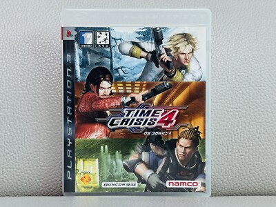 RARE Korean PS3 Time Crisis Korean Version Complete English