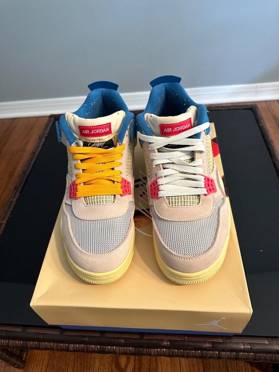 nike air jordan 4 retro x union la guava ice