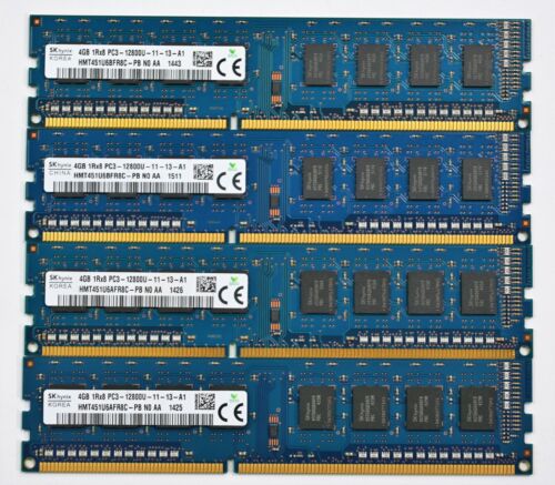 4 GB 2x 4 GB 4x 4 GB DDR3 PC Ram 1600 MHz PC3-12800 For Standard PC 8 GB 16 GB - Picture 10 of 22