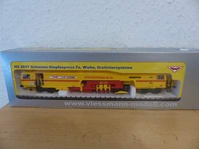 Viessmann 2697 H0 Schienen-Stopfexpress Fa. WIEBE, P & T, Funktionsmodell für Dr