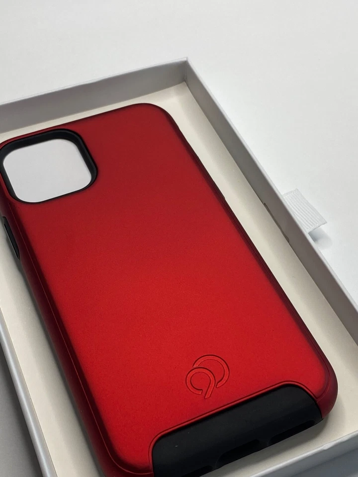 Capa Nimbus9 Cirrus 2 Series para Apple iPhone 11 Pro - Vermelho Carmesim / Preto - Imagem 3 de 4