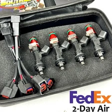 SouthBay 1000cc Fuel Injectors For Honda Acura B Series 88-95 Adapter Harness
