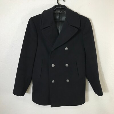 GRAPHPAER Wool Kersey Pコート GM213-10215 Graphpaper (グラフペーパー) Wool Kersey Pea Coat / ウール