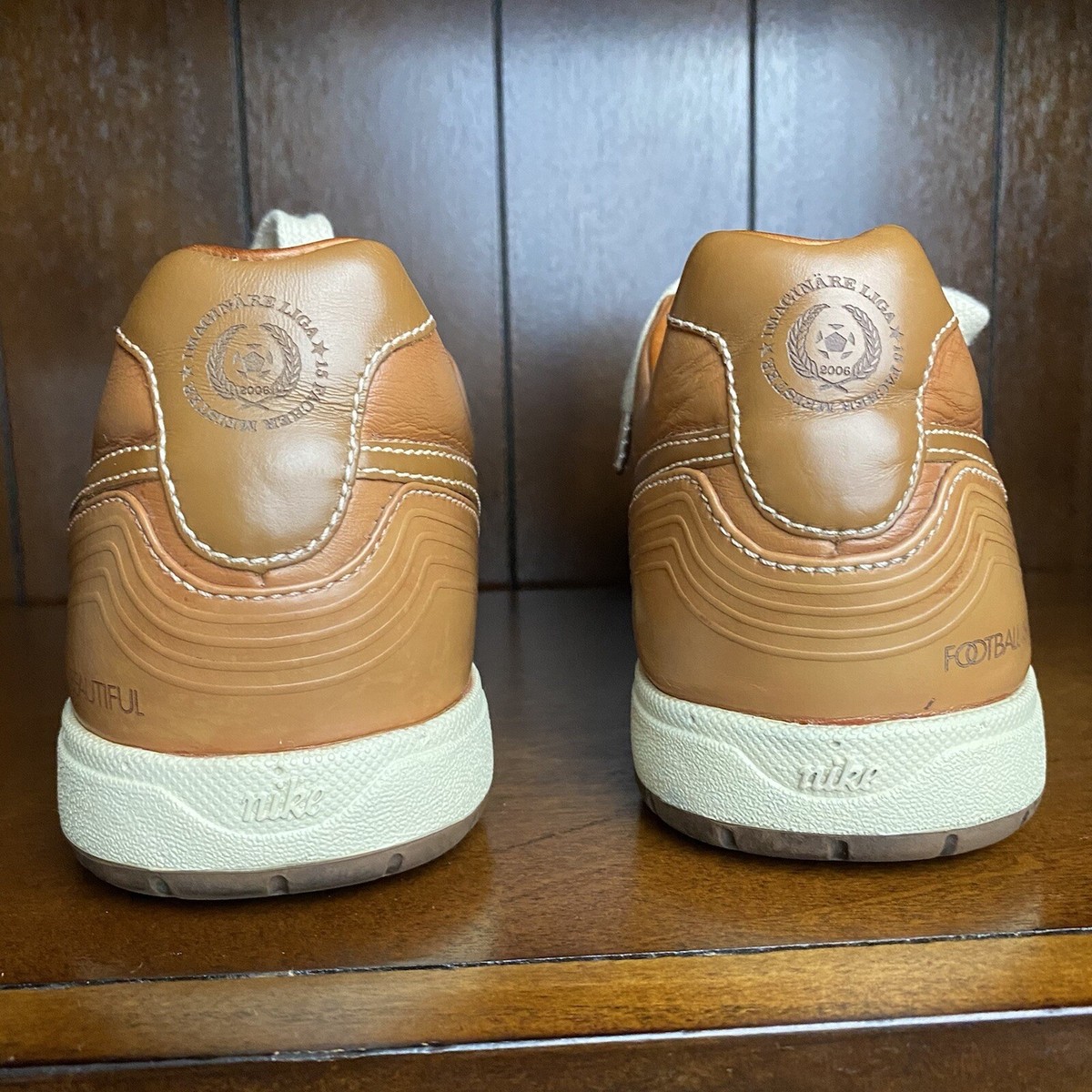 Super Rare 10.5 NIKE FCRB AIR TIEMPO PREMIUM 27 SOPH Bristol DJ Rectangle Powned Super Rare 10.5 NIKE FCRB AIR TIEMPO PREMIUM 27 SOPH Bristol  main image 4
