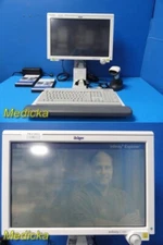 Drager Infinity Explorer C700 Display W/ Adapter,Mount,Keyboard,CDs,Mouse ~34722