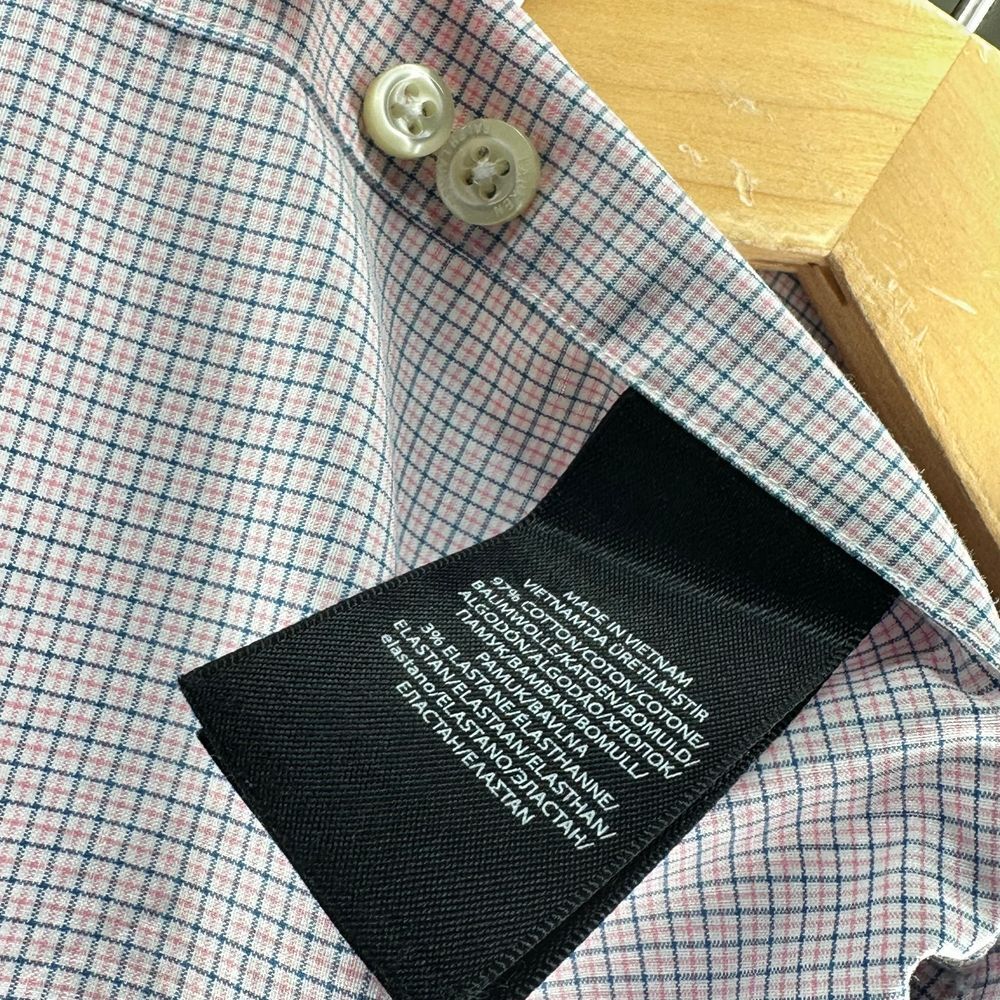 Lauren Ralph Lauren Black Label Slim Fit Stretch Non Iron Dress Shirt 16.5 34/35 thumbnail 4