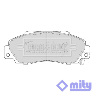 Fits Honda Accord Skoda Fabia 1.2 2.2 Brake Pads Set Front Mity 45022S1AE20