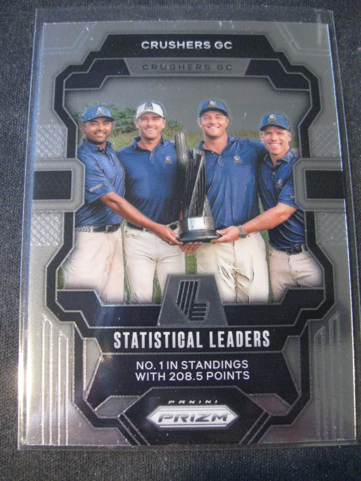 2024 Panini Prizm LIV Golf Bryson DeChambeau Crushers GC Stat Leaders #98 Mint