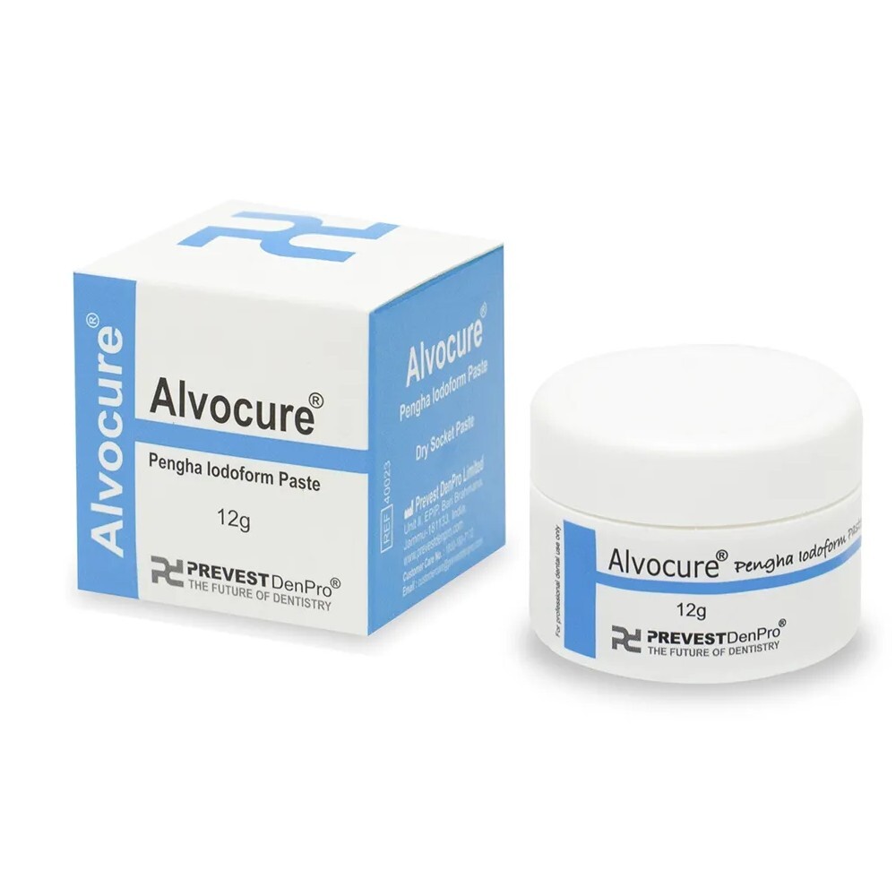Pasta Dentale DenPro Alvocure Per Presa Secca – 12 G, Alternativa Ad Alveogyl, Nuova