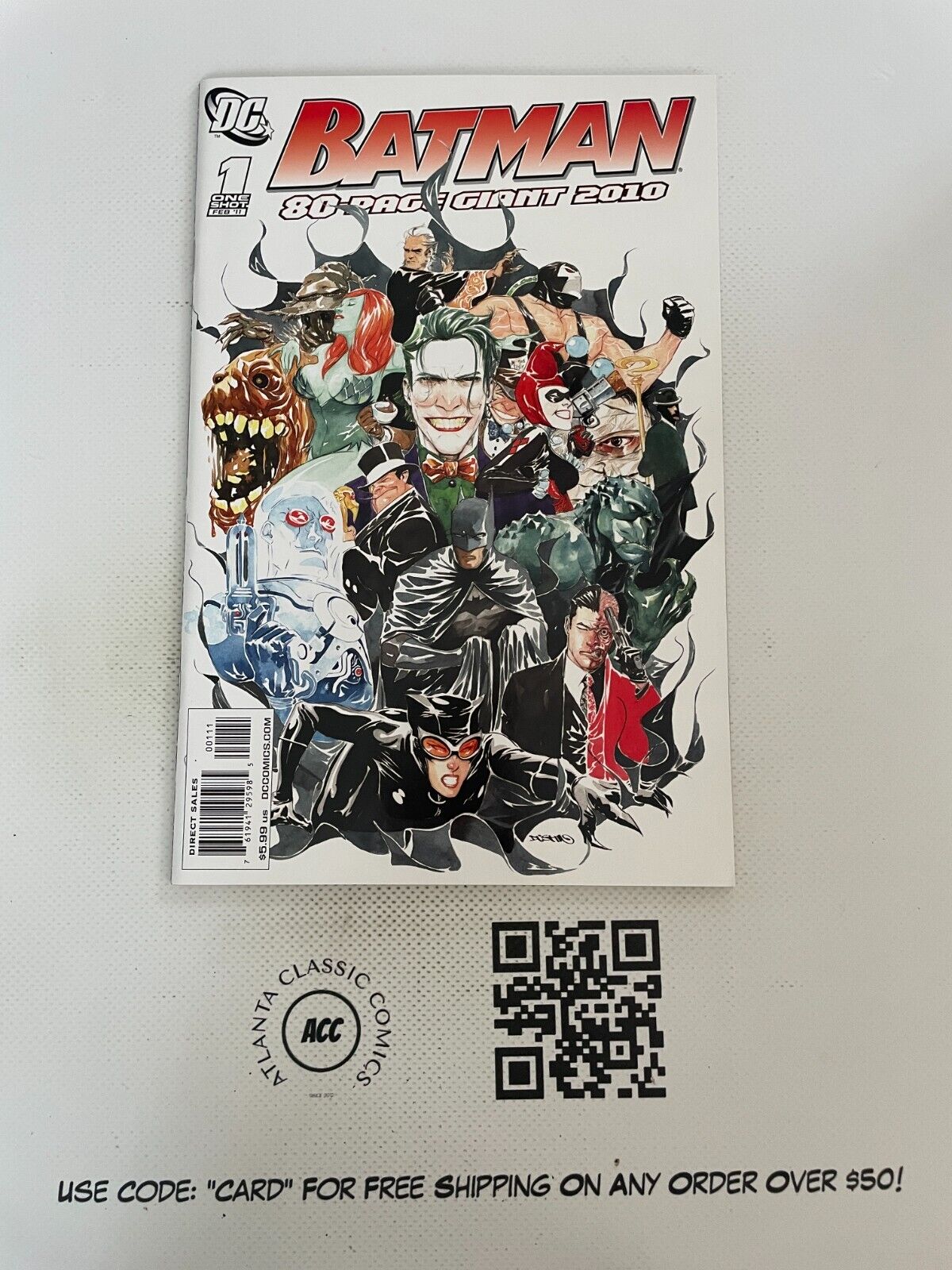 Batman 80 Page Giant 2010 # 1 NM 1st Print DC Comic Book Joker Robin Ivy 20 MS9