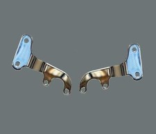 1938 To 1956 Ford Pickup Truck Tail Lamp Light Brackets Stainless Steel Pair 1938 To 1956 Ford Pickup Truck Tail Lamp Light Brackets Stainless Steel Pair