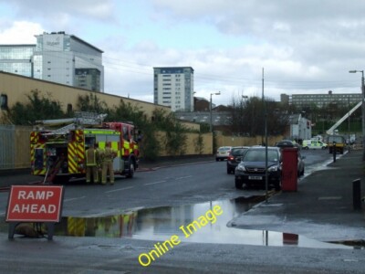 Photo 6x4 Lancefield Street Glasgow The aftermath of a large retail wareh c2012