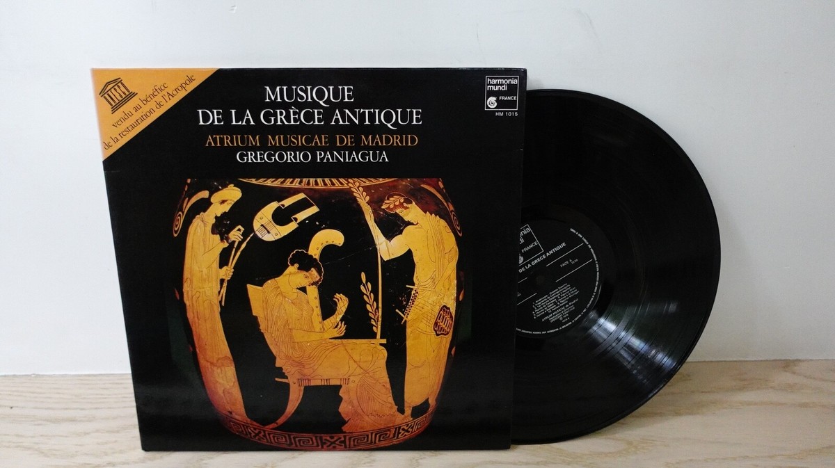 Gregorio Paniagua MUSIQUE DE LA GRECE ANTIQUE - Harmonia Mundi HM