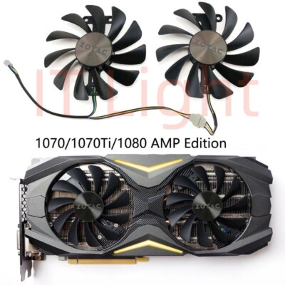 For ZOTAC GTX 1070 1070Ti GTX 1080 AMP Edition Cooling Fan GPU Video Cards Fans