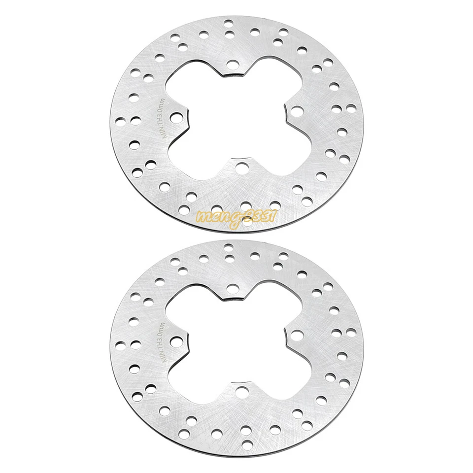 2 X Rotores de disco de freno delanteros para Honda Foreman 500 TRX500FE 2012-2013/FM/FPE/FPM Foto 3 de 4