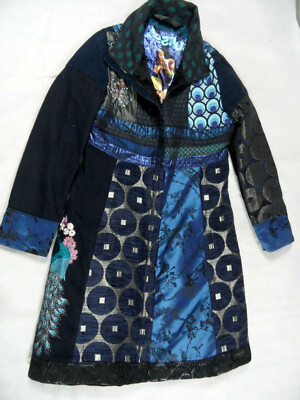 Manteau Desigual Taille 42 (38) - Modèle TOP SH121 - Multicolore - Occasion Très Bon État