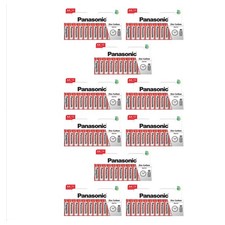 120  AA  Genuine Panasonic Zinc Carbon Batteries- New R6 1.5V  Long Expiry 0.21 per battery