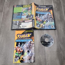 Cubix Robots Showdown (Nintendo GameCube) Complete W/ Manual Tested
