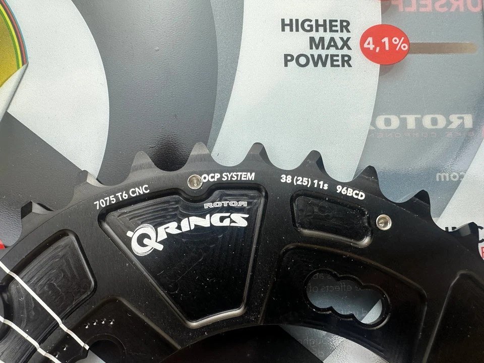 Rotor Q Ring Oval Chainring 38 Tooth 96BCD XTR - Image 2 of 2