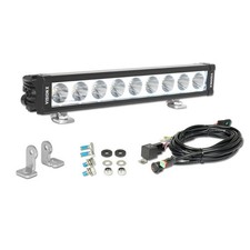 Vision-x Lo Pro Led 13 Clear Lens Spot Beam Light Bar W Harness Xpl-h9emh