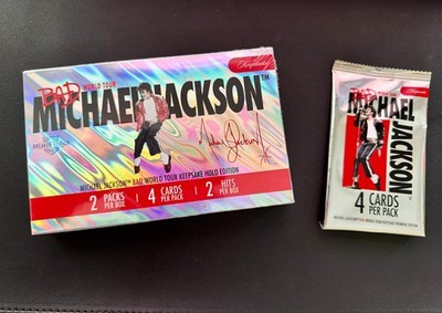 2025 Keepsake Michael Jackson ''Bad'' World Tour HOLO Breaker Box + PACK!