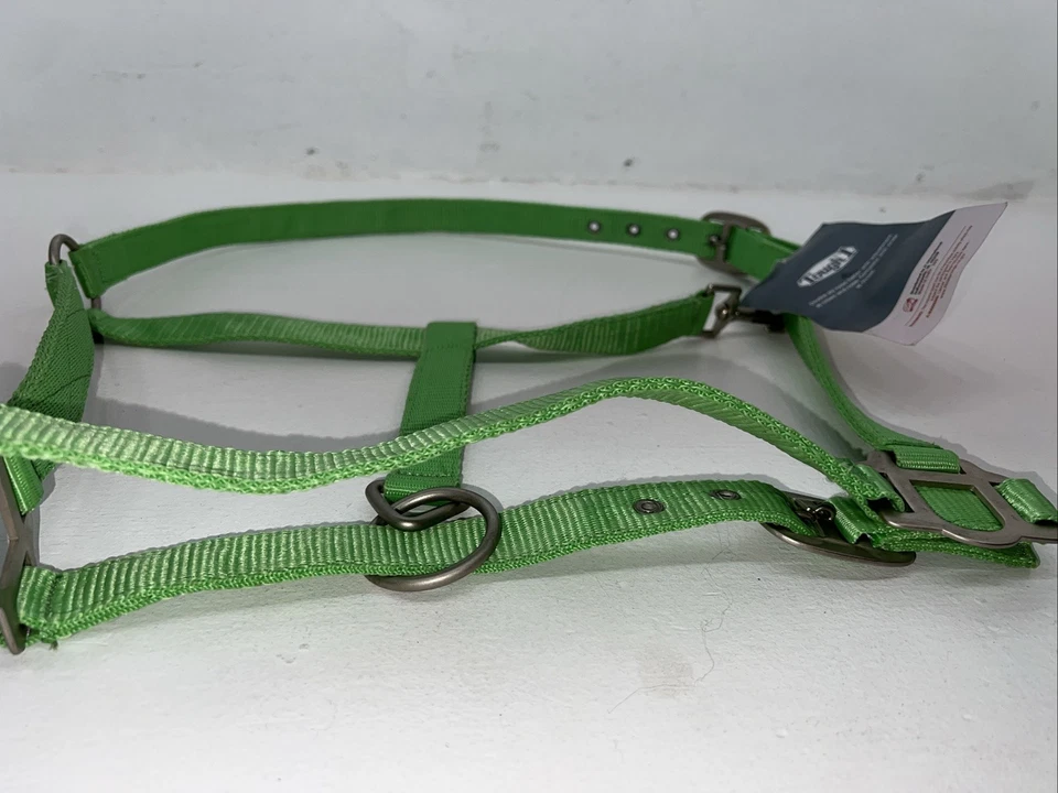 New Tough 1 Green Nylon Full Horse Halter #50-2011 3C-3 - Image 4 of 4