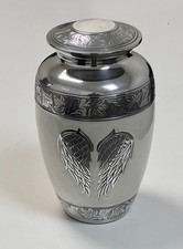 Angel Wings Large Adult Cremation Urn for Human Ashes