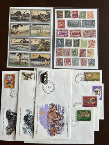 Lot Of Various Vintage, Commemorative & FDC Stamps | eBay