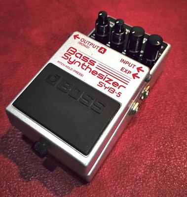 BOSS SYB-5 Bass Synthesizer Pedal for Bass Guitar Effect Tested Working