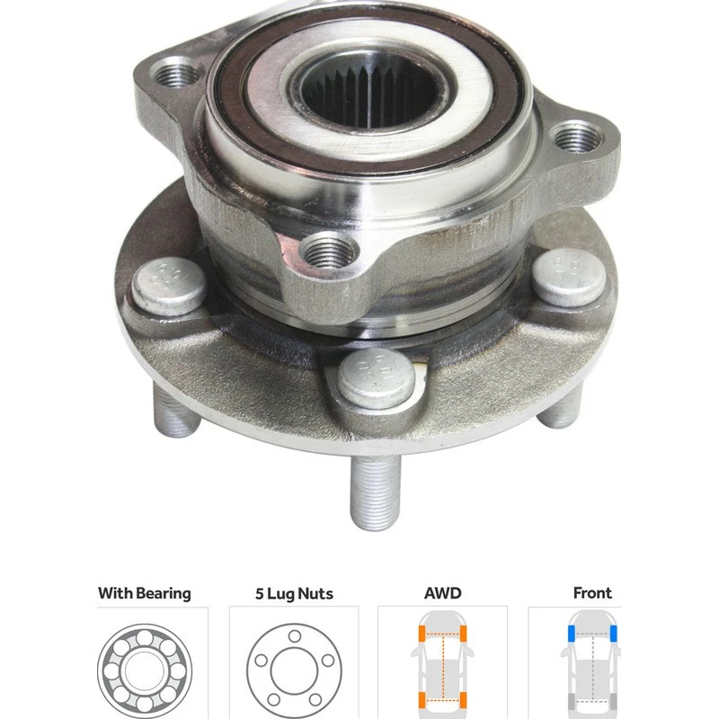 TrueDrive Wheel Hub For 05-14 Subaru Outback Legacy Impreza Forester XV Foto 2 de 4