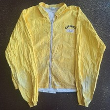 Vintage 1992 Camel Cigarettes Joe Camel Tyvek Zip Up Windbreaker Jacket XL 44-46