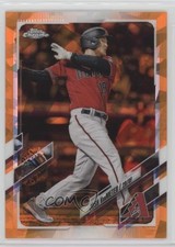 2021 Topps Chrome Update Sapphire Edition Orange 18/25 Josh VanMeter #US32 0c2
