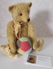 Artist Teddy Bear by Aire Kapstas (HappyDayBears) OOAK new