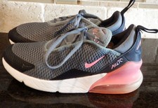 Nike Air Max 270 Smoke Grey Hyper Pink (GS) Girls Shoes Sneakers SZ 3 Y