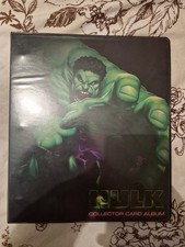 Cards inc 2003 marvel hulk collector card trading card binder