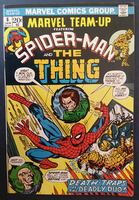   Marvel Team-Up #6 (1973, Marvel) FN  Spider-Man Thing