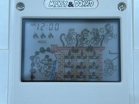 Nintendo Game & Watch MICKEY & DONALD DM-53 Multi Screen 1982 New Old Stock