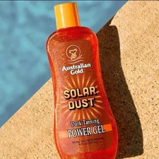 Australian Gold Solar Dust Tanning Gel 8 oz Viral - Free Shipping - New
