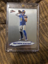 2022 Panini Zenith Football #PAC-6 MATTHEW STAFFORD Pacific Revolution Insert