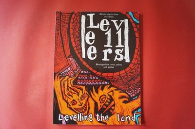 Levellers - Levelling the Land .Songbook Notenbuch .Piano Vocal Guitar PVG